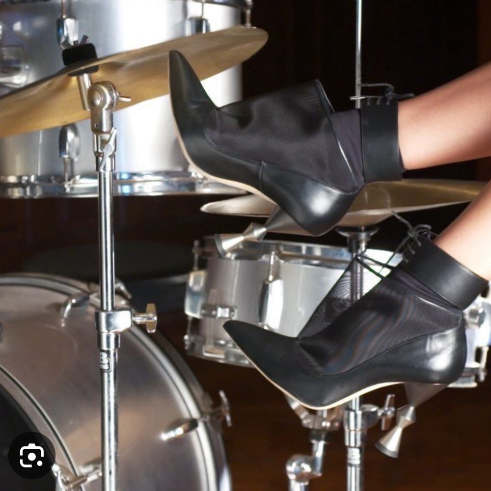 Manolo Lacus Nappa Leather Bootie